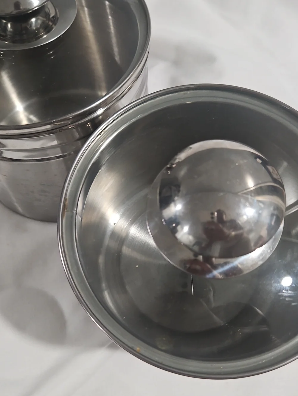 Mainstays Stainless Steel Canister Set - Silver